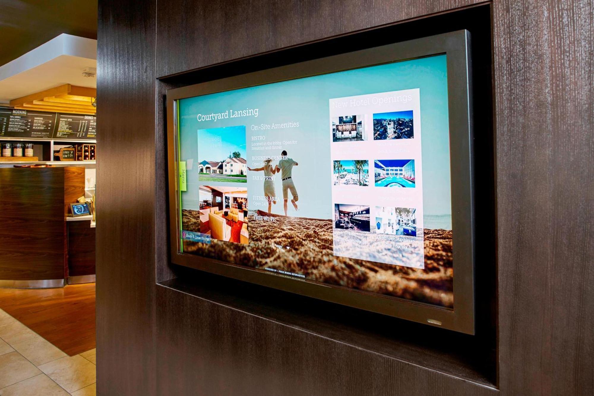 מלון Courtyard By Marriott לנסינג מראה חיצוני תמונה